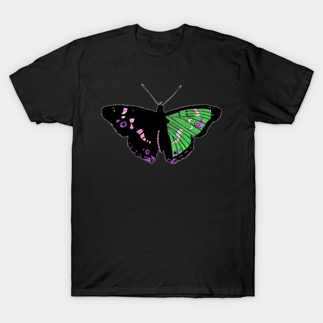 Butterfly 01d, transparent background T-Shirt by kensor